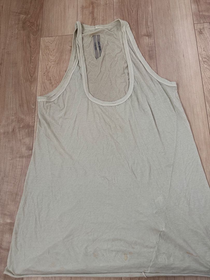 リックオウエンス　レイヤードタンクトップ