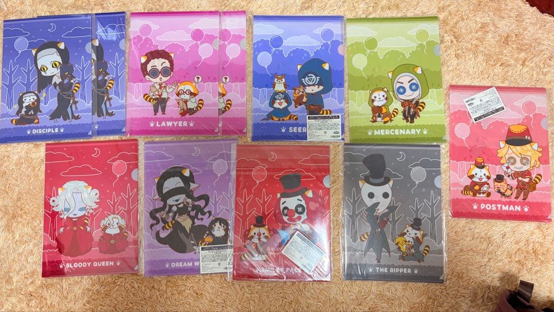 第五人格 ラスカル クリアファイルセット