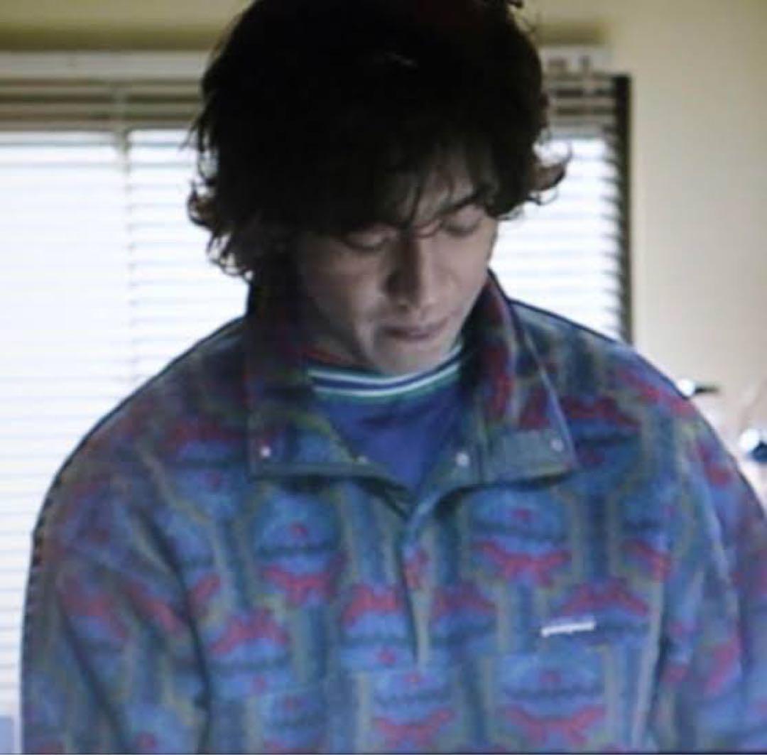 レア 雪なし 90s patagonia パタゴニア 総柄 スナップT 木村拓哉