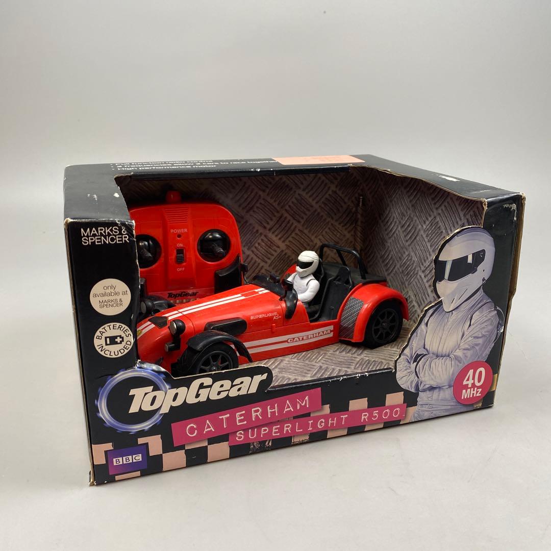 未使用　ケータハムセブン R500 TopGear RCカー CATERHAM