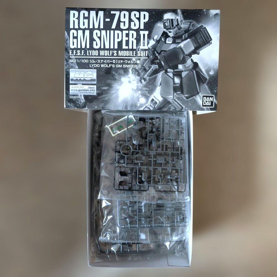 【未組立】MG 1/100 ジム・スナイパーII（リド・ウォルフ機）