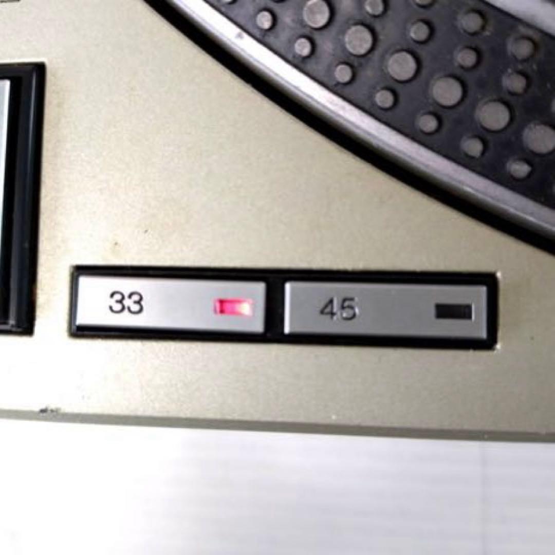 Technics SL-1200 レコードプレーヤー 本体　ふたつき