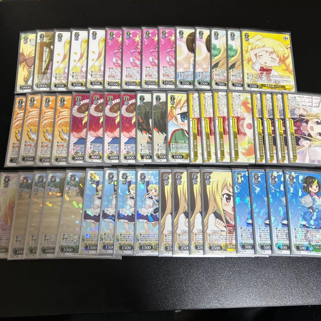 ヴァイスシュヴァルツ　きんいろモザイク　デッキ　パーツ