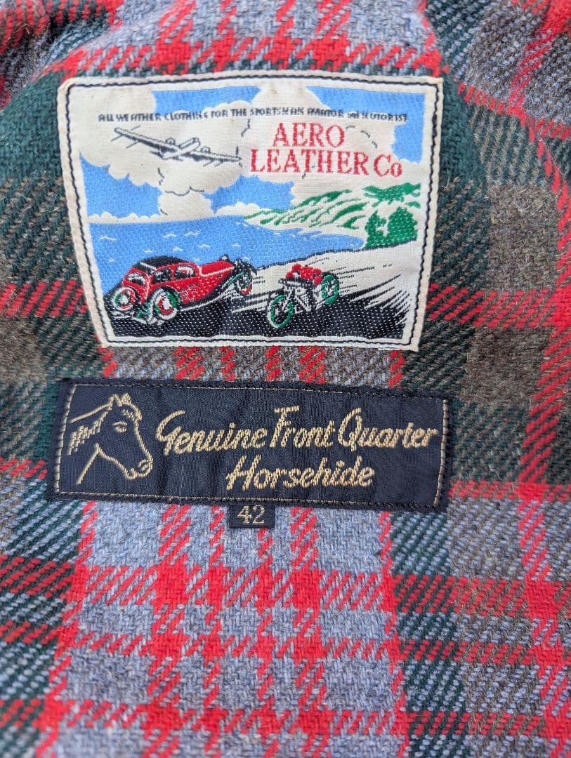 AEROLETHER size42　ビンテージ