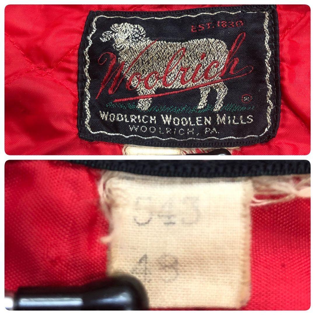 70s-80sヴィンテージUSA製ウールリッチドリズラージャケットTALON