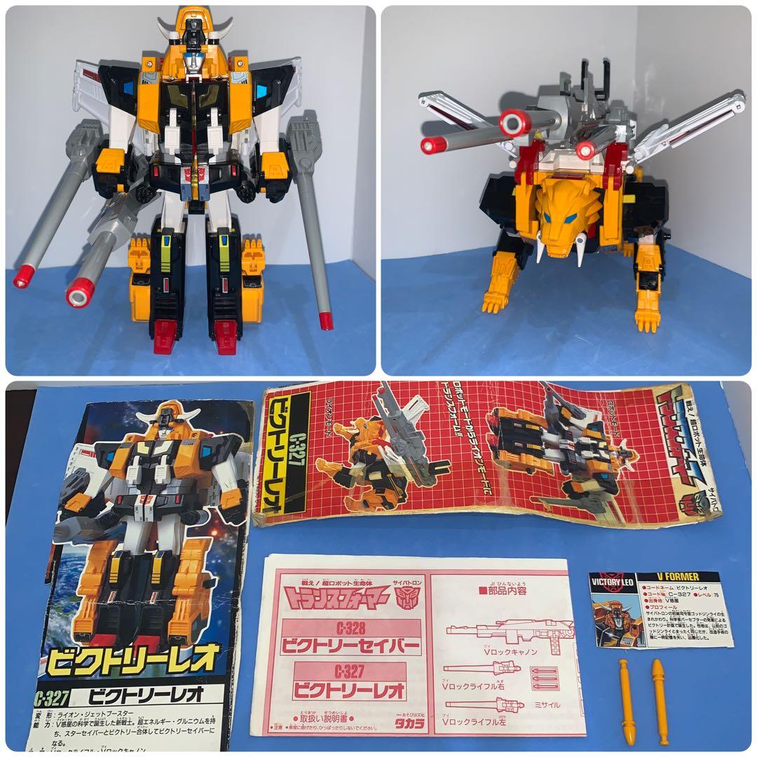 ☆レトロ　タカラ トランスフォーマー 【C-327 ビクトリーレオ】当時品