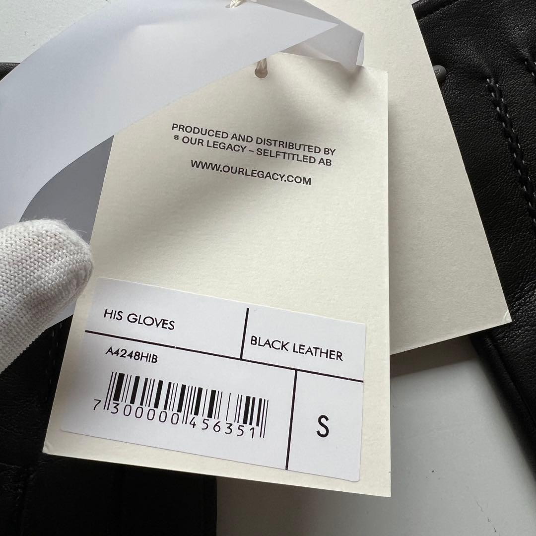 OUR LEGACY レザー グローブ S 新品未使用