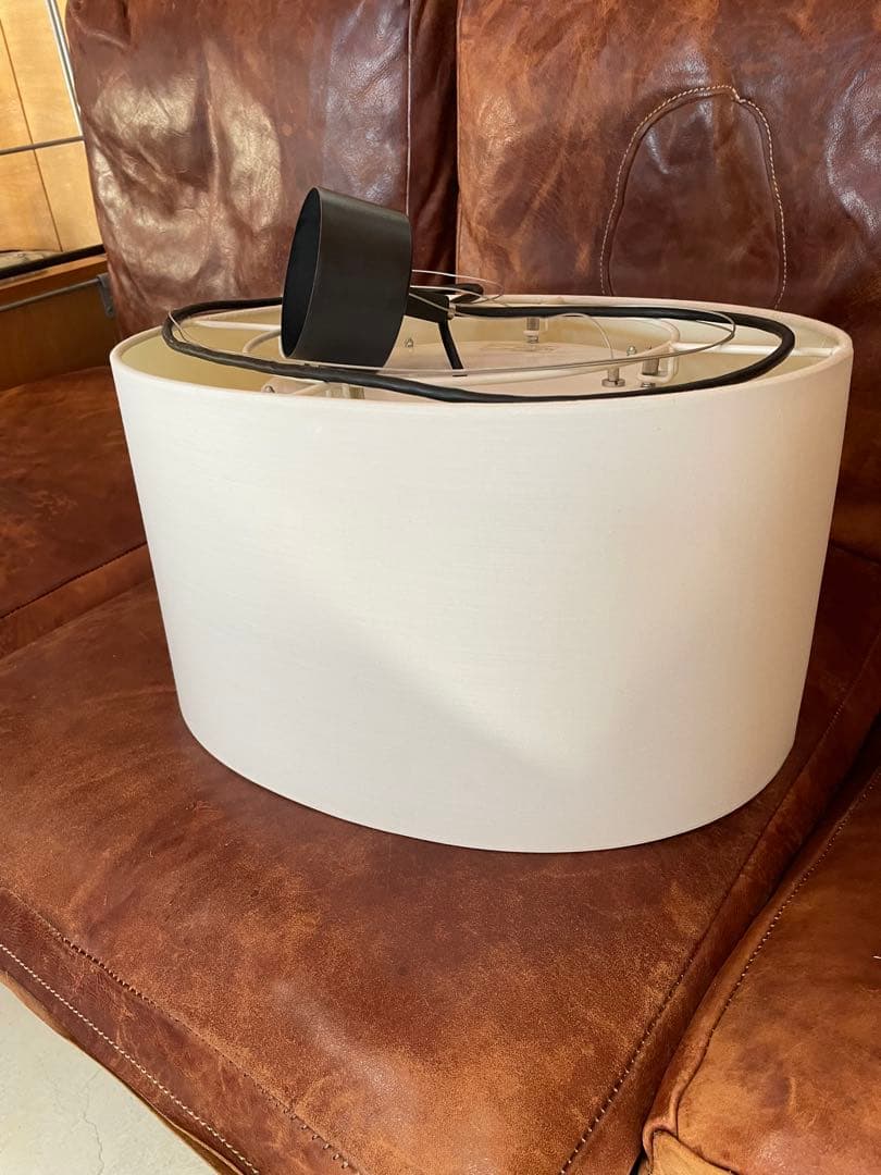 無印良品 廃盤 ペンダントライト 楕円 Mサイズ シェード　照明