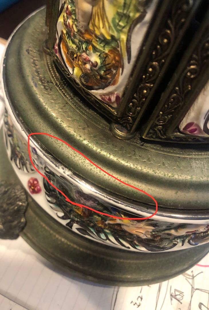 REUGE リュージュ シガレットホルダー葉巻入オルゴール