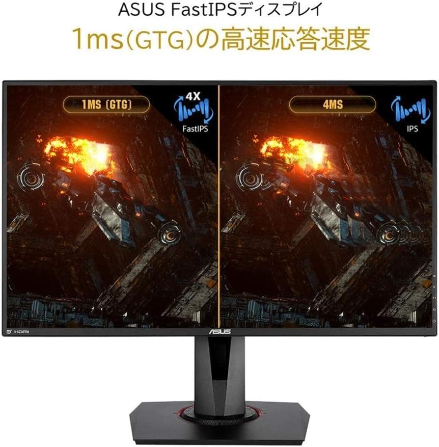 ASUS ゲーミングモニター TUF Gaming VG279QM 27インチ