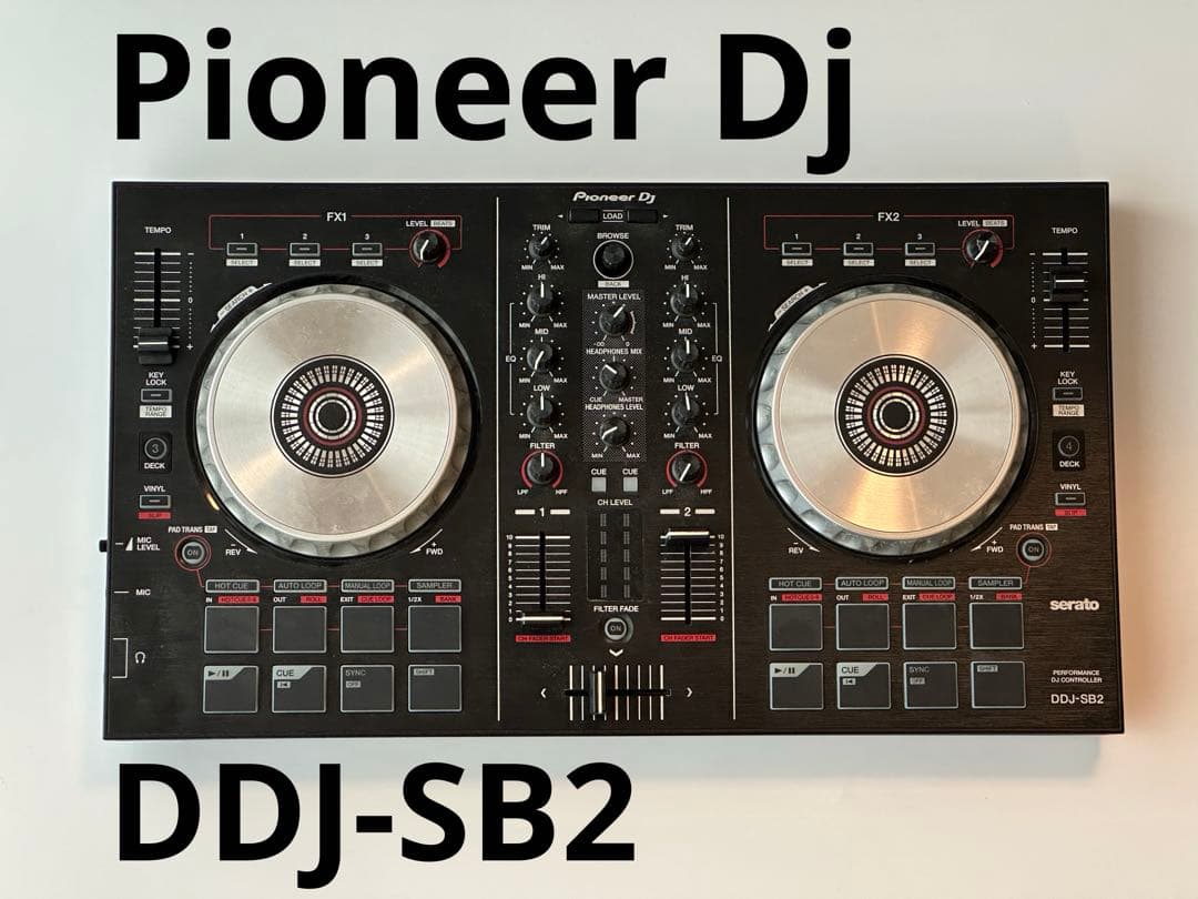 専用Pioneer DJ DDJ-SB2 Serato対応 コントローラー 動作