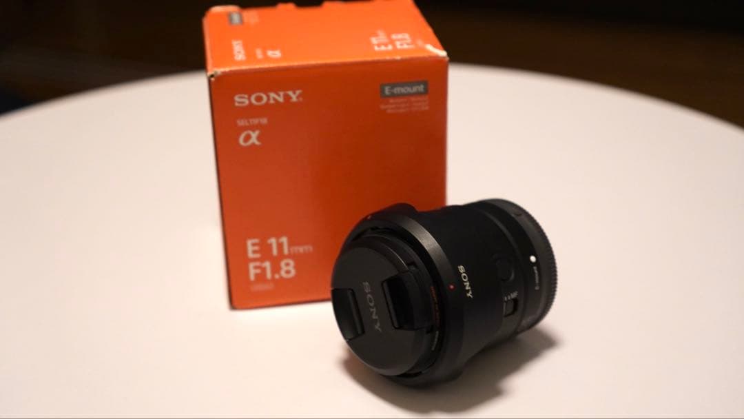 【保護フィルター付】SONY SEL11F18 / E 11mm F1.8単焦点