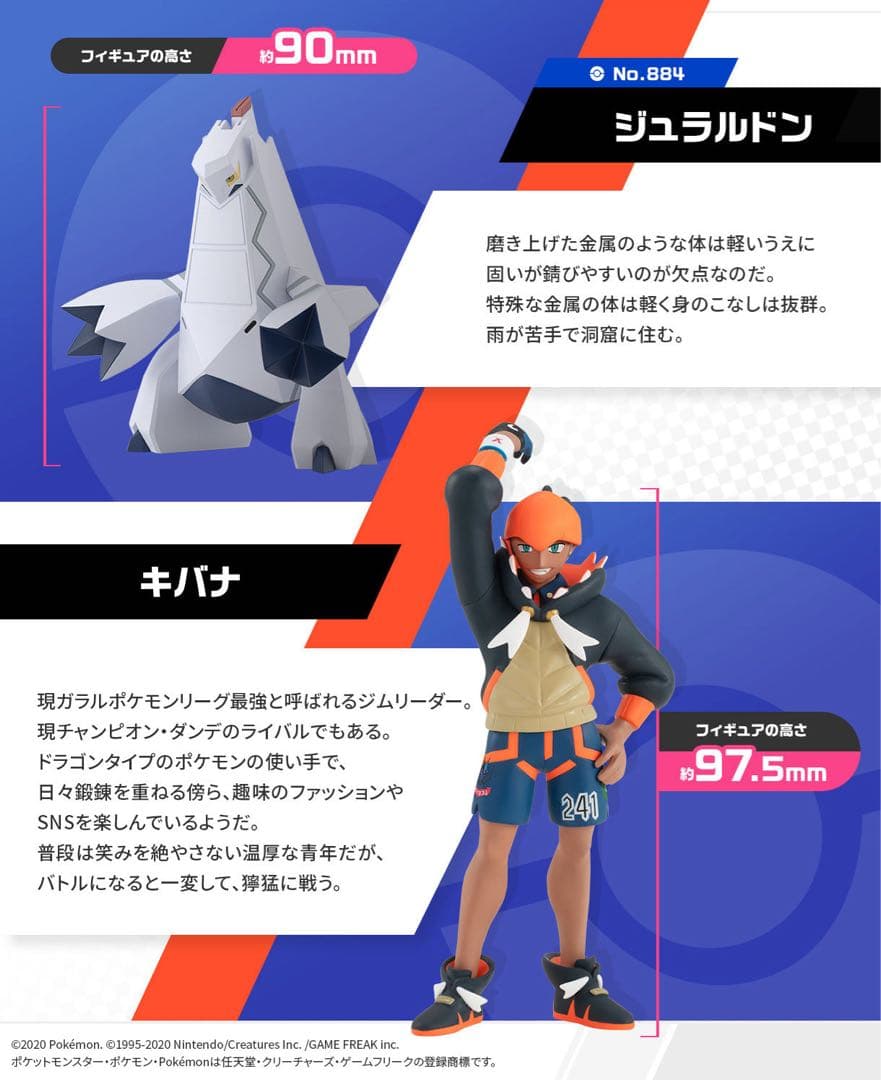 ポケモンスケールワールド ガラル地方 キバナ&ジュラルドン