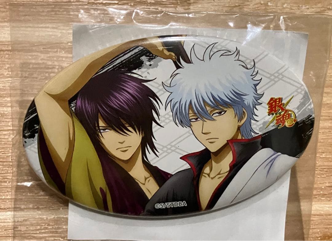 銀魂 坂田銀時 高杉晋助 缶バッジ ナンジャタウン