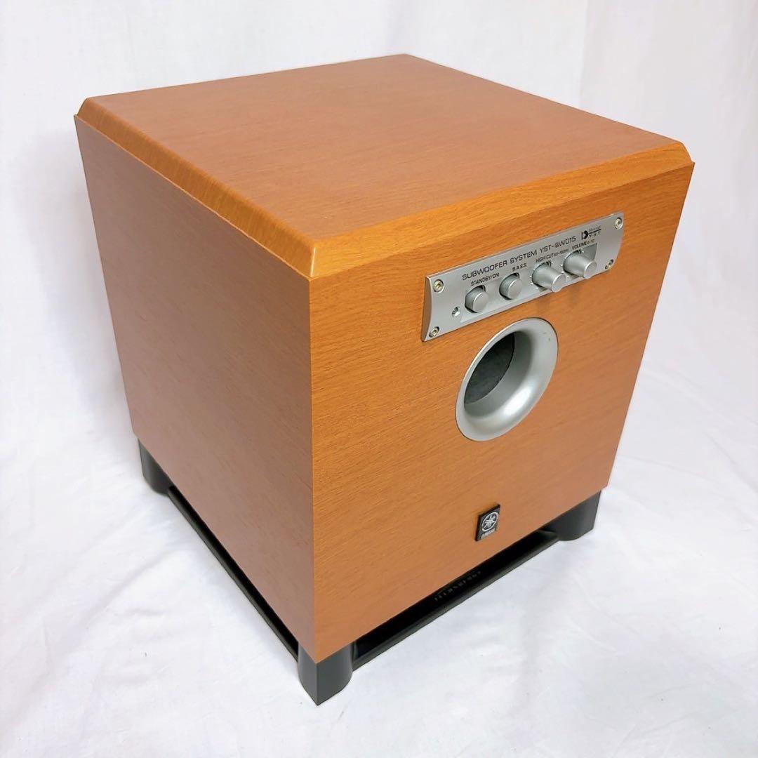 【極美品】YAMAHA サブウーファー　YST-SW015 オーディオ機器