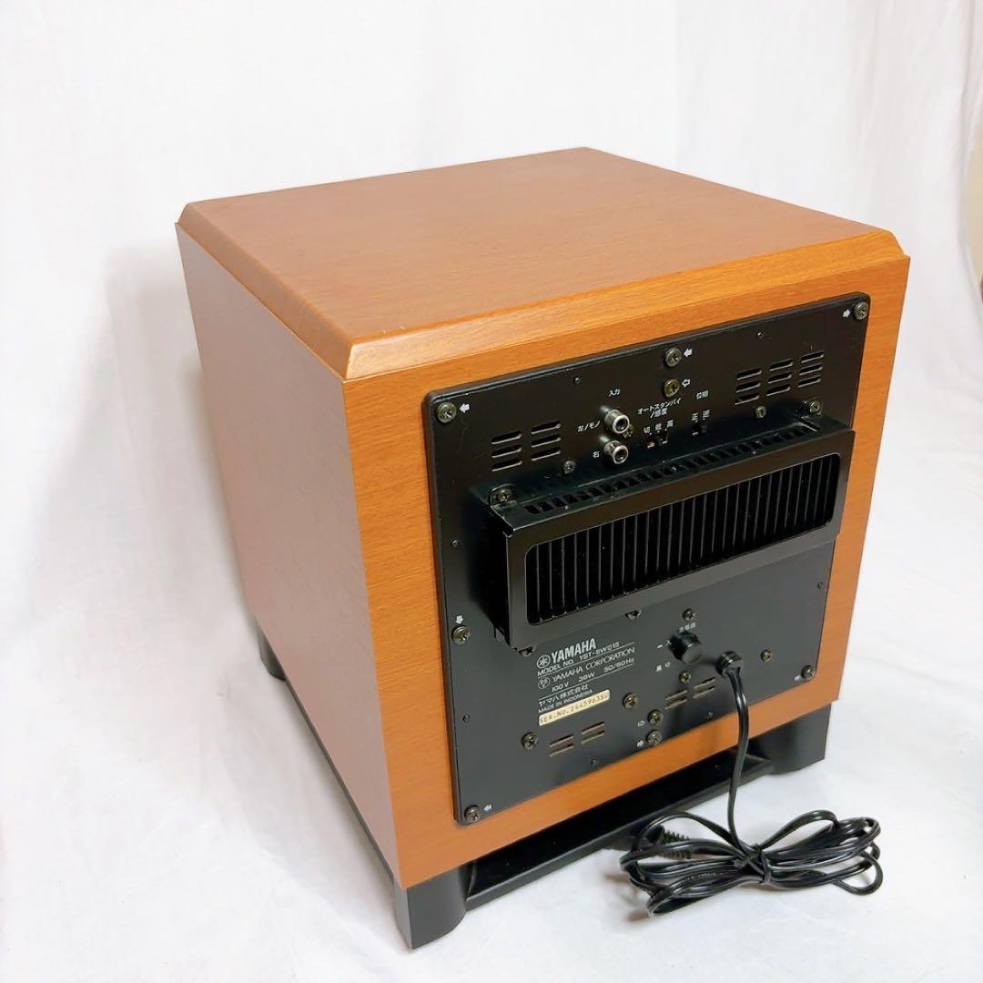 【極美品】YAMAHA サブウーファー　YST-SW015 オーディオ機器