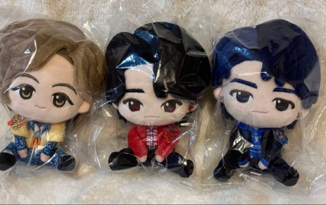 一番くじ　Mrs. GREEN APPLE A賞 ぬいぐるみマスコット 3種