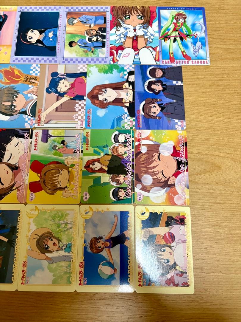 カードキャプターさくら　カードまとめ売り　74枚