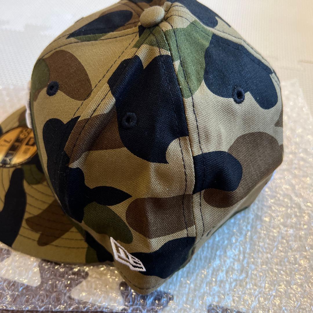 BAPE×UNDEFATEDカモ柄ベースボールキャップ 71/2（59.6cm）