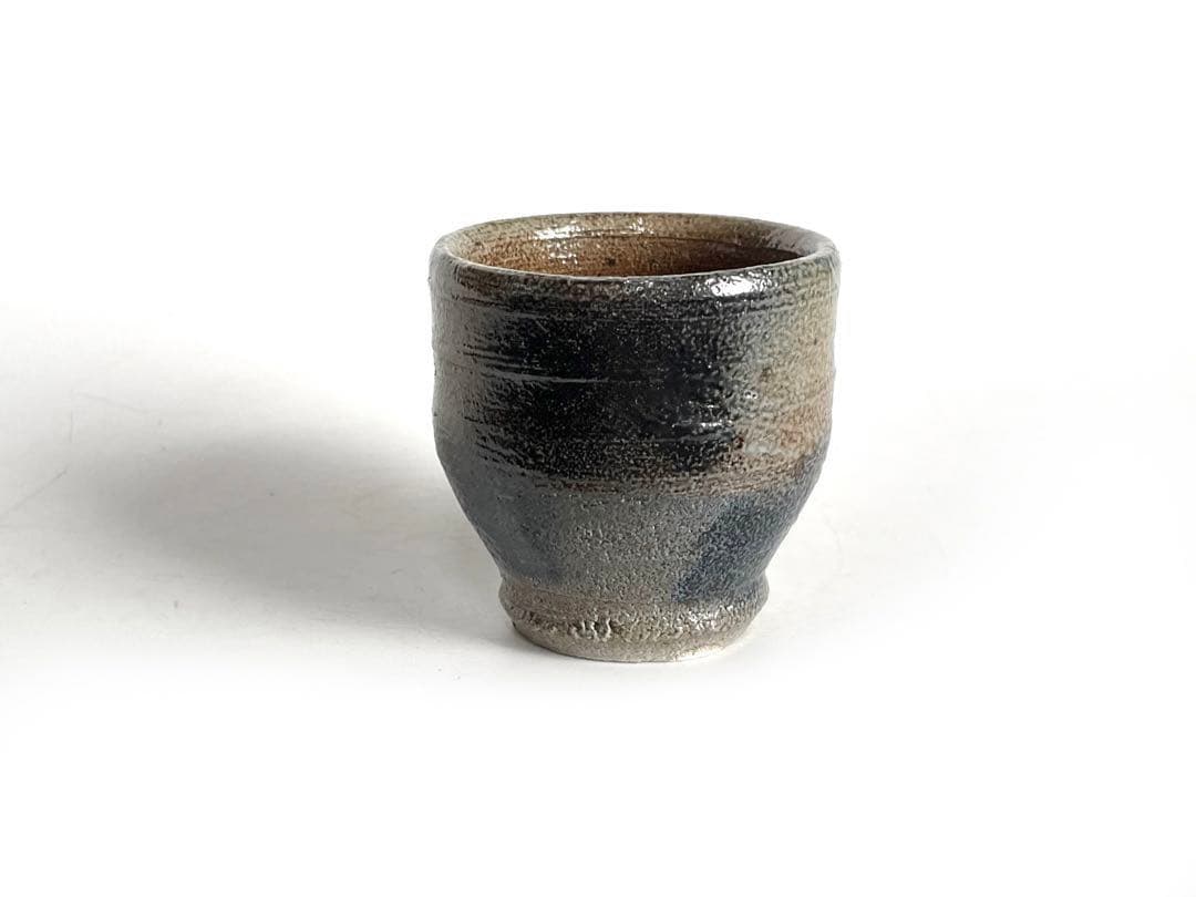 陶芸家　人間国宝　濱田庄司　塩釉酒呑　盃　ぐい呑　益子焼　浜田庄司