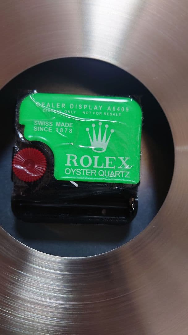 壁掛け ロレックス 希少 ティファニーブルー オイスターパーペチュアル