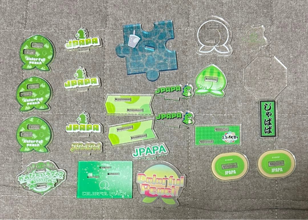 からぴち カラフルピーチ じゃぱぱ アクスタ アクリルスタンド まとめ売り