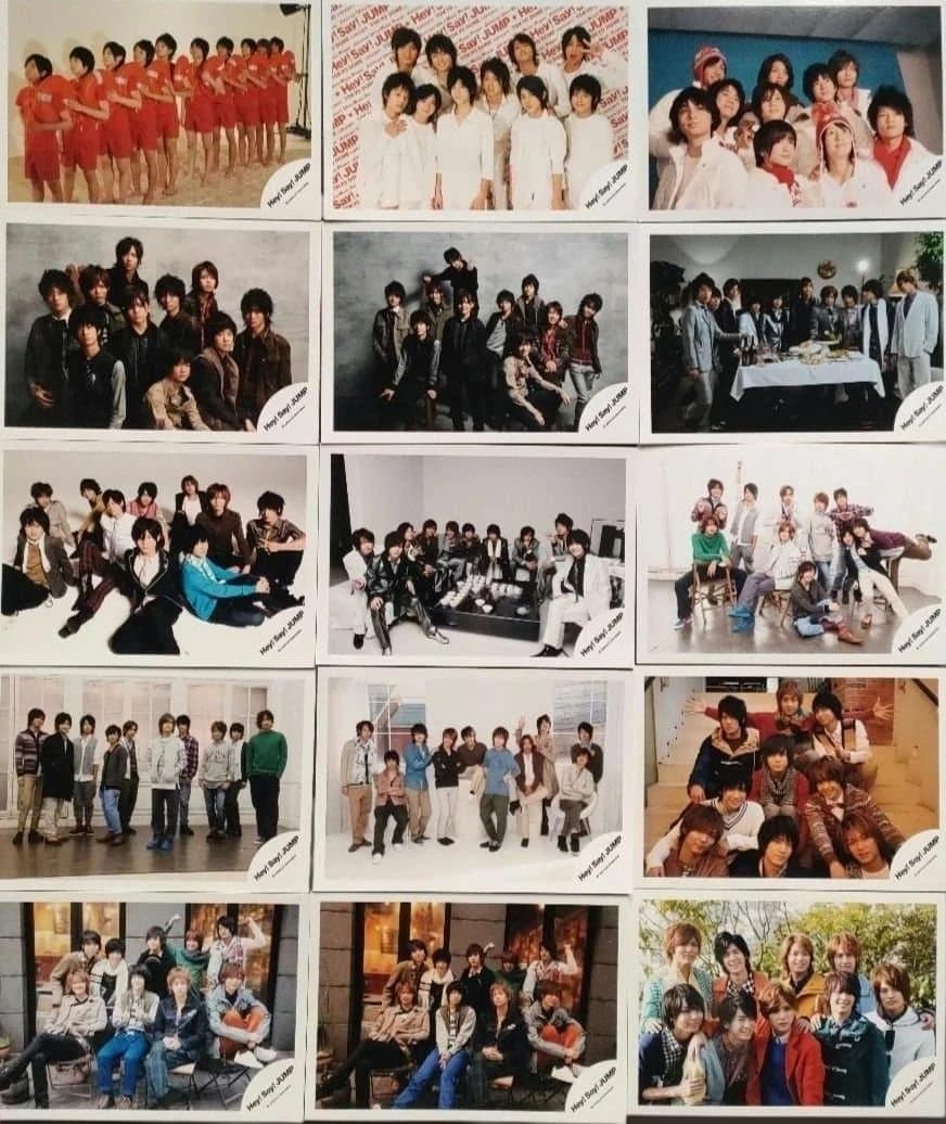Hey!Say!Jump 公式写真 ① 集合 デビュー～2023