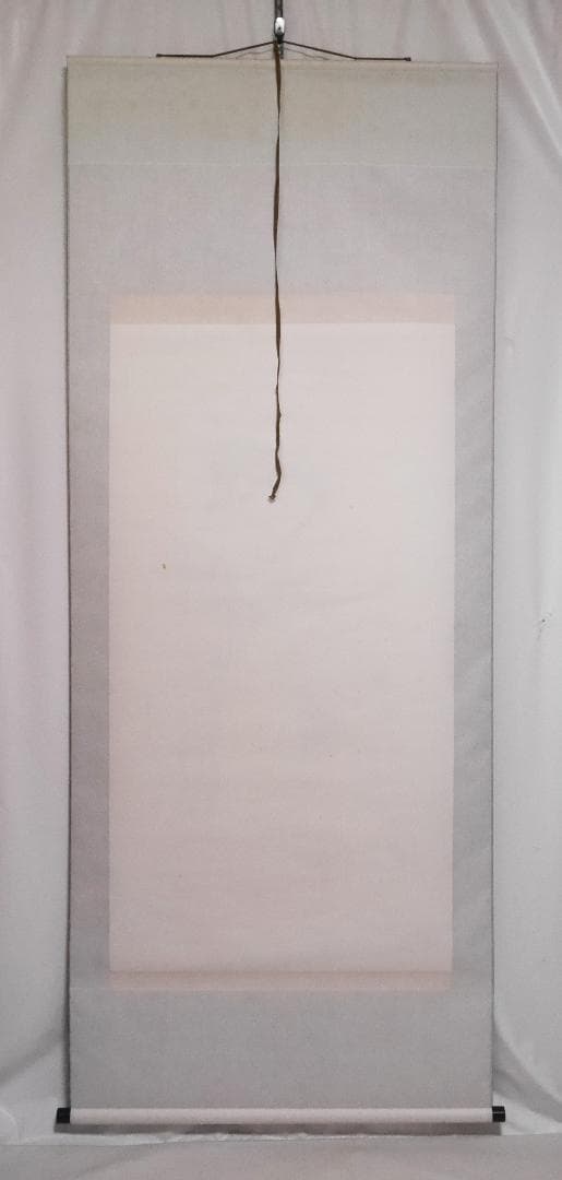 【工芸画】伝・葛飾北斎筆【春草図】春画◆複製画　美人画　掛軸