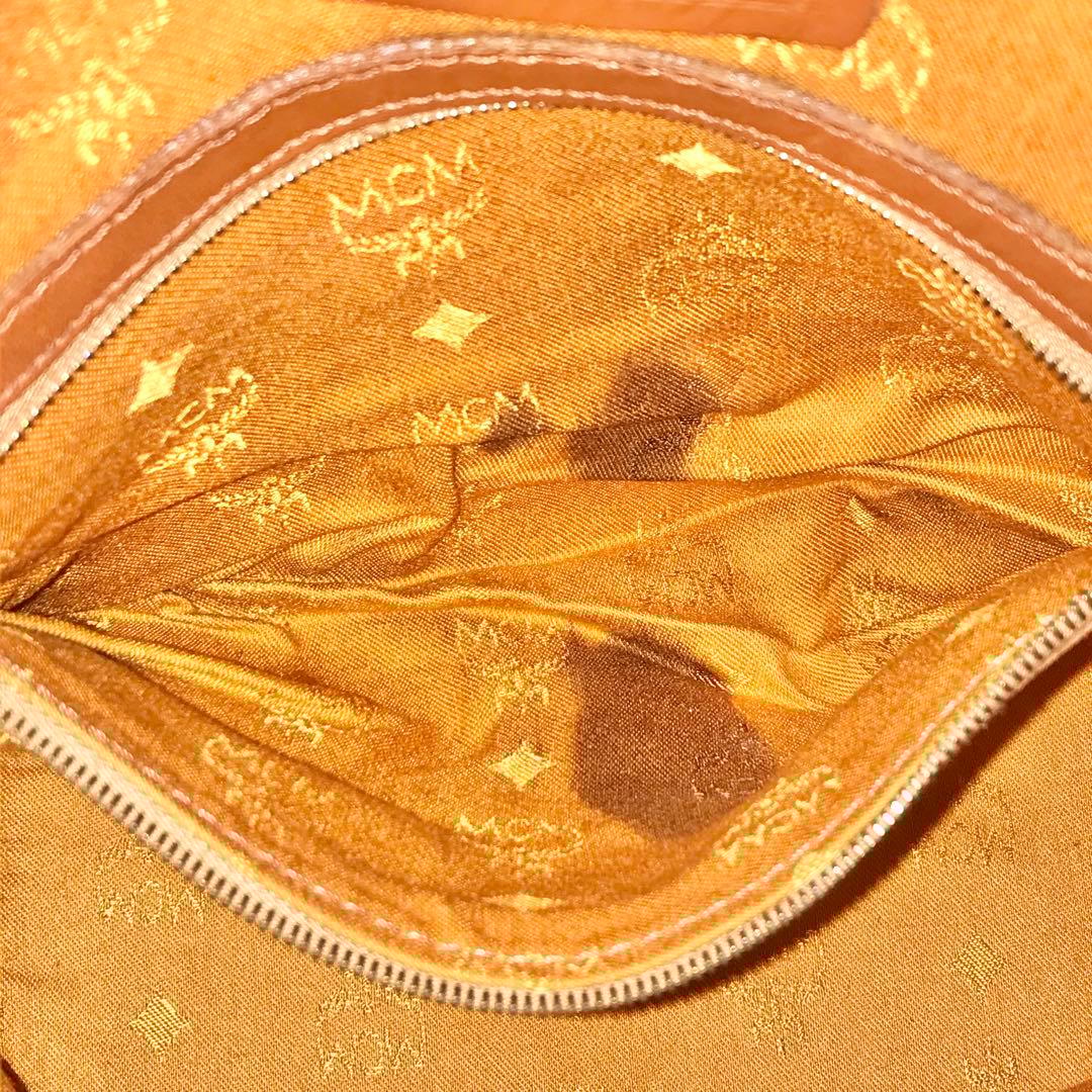 MCM ショルダーバッグ トート 巾着 ブラウン 旅行 フォーマル S3363