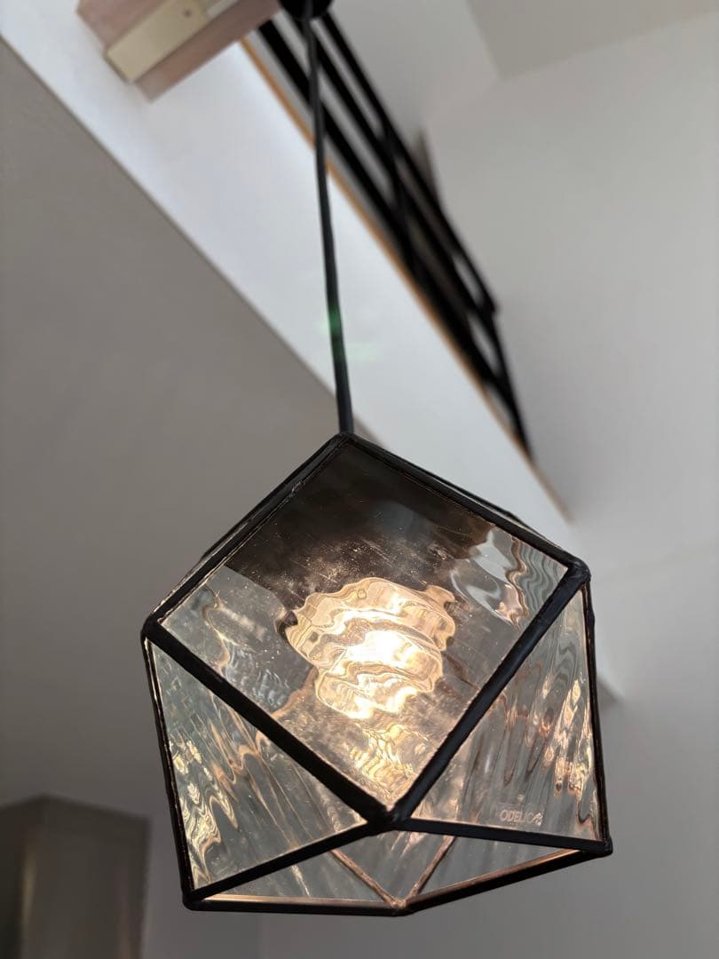 ODELIC LED ステンドグラス　ペンダントライトダクトレール用2個セット