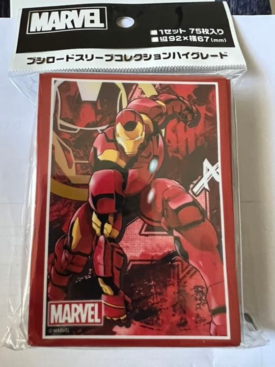 MARVEL スリーブ アイアンマン 1箱12セット入り ブシロード