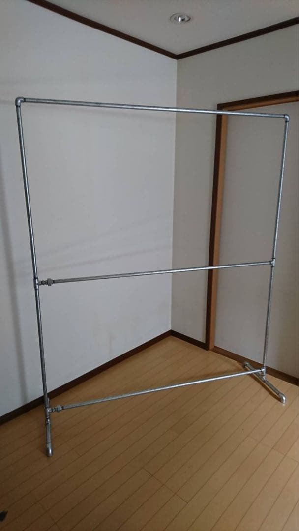 二段ガス管ハンガーラック　ニナ⭐️