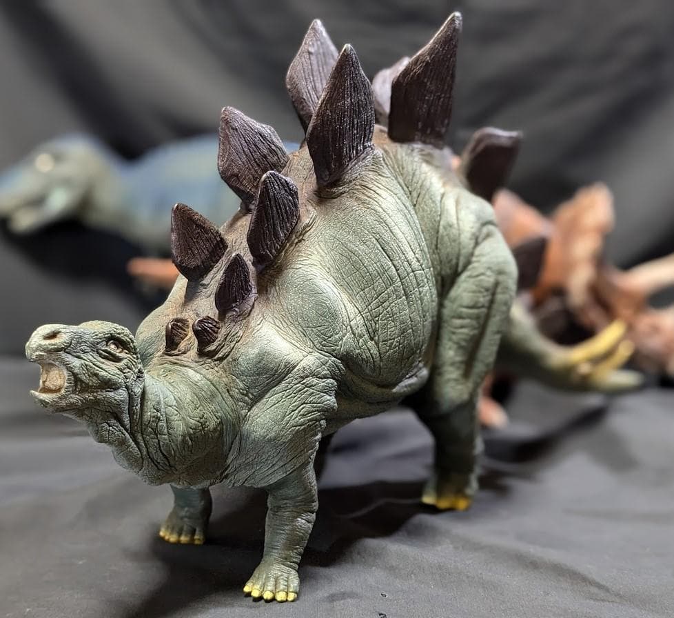 超恐竜ティラノサウルス＆トリケラトプス＆ステゴサウルス（バンダイ）３体セット