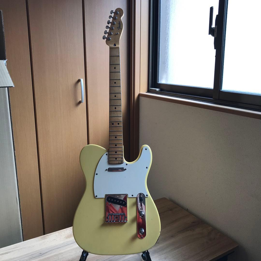 Fender Japan Telecaster イエロー Qシリアル　中古品