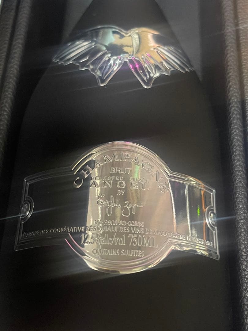 ANGEL シャンパン 750ml 専用ケース付き　BLACK
