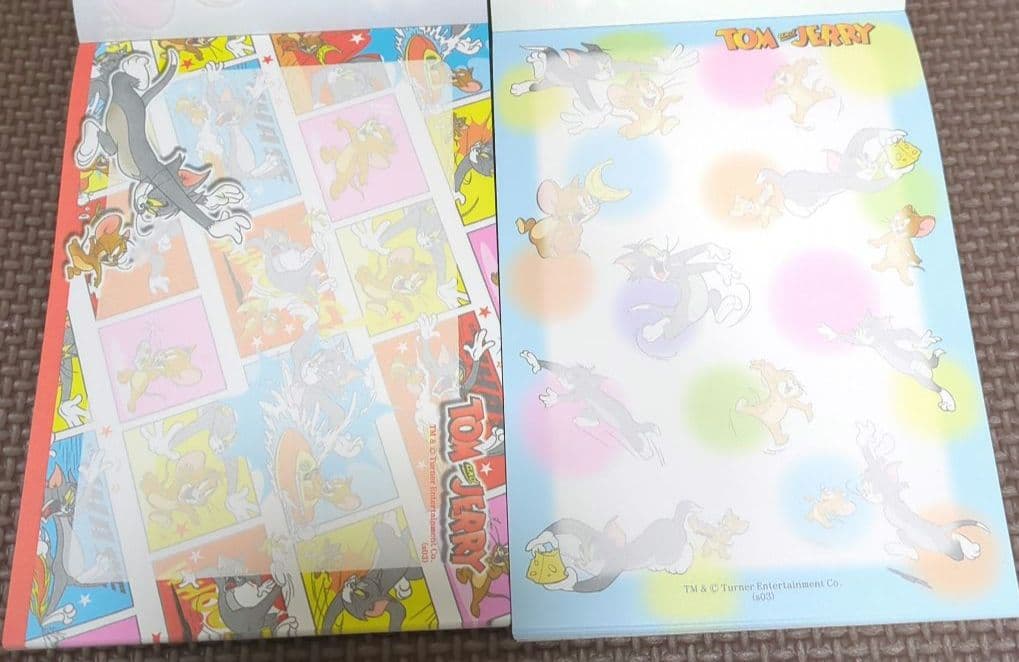 平成レトロ　メモ帳　トムとジェリー　トムジェリ　2冊セット