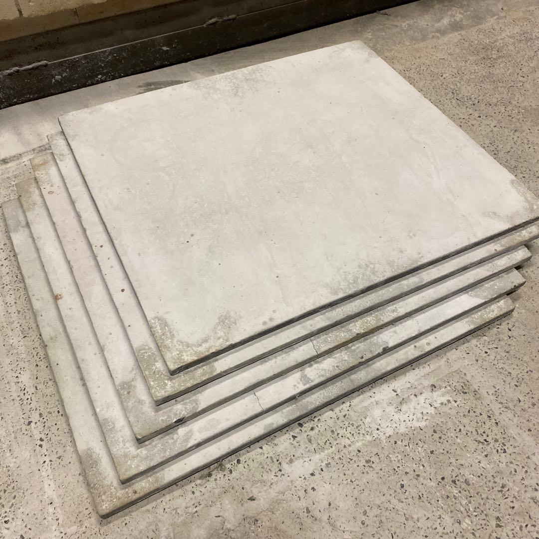 【中古品】陶芸　棚板35×40(厚8mm)5枚組29(スリット無し)