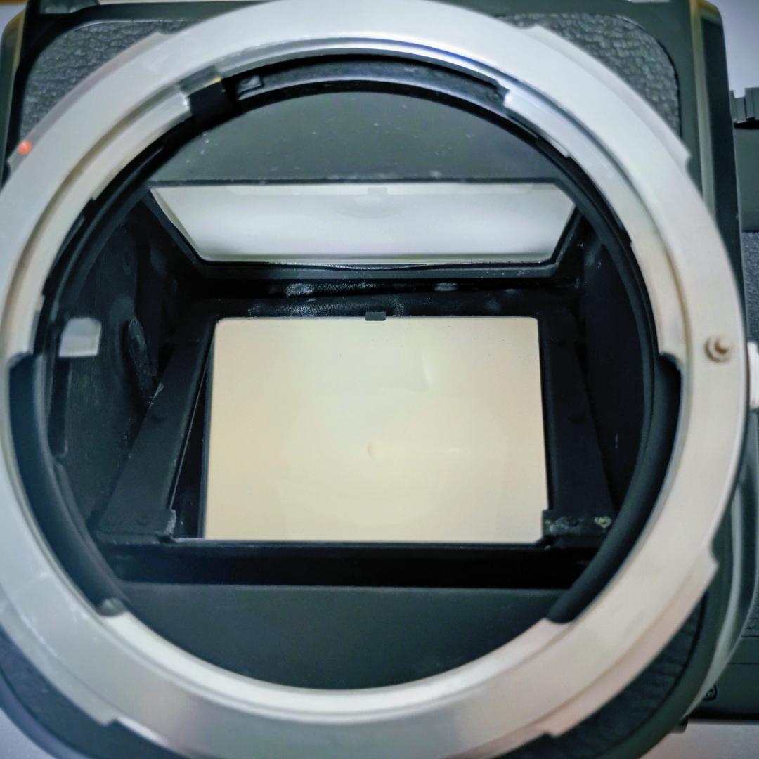 PENTAX 6x7 ボディ 電池ホルダーなし 動作未確認 部品取り用