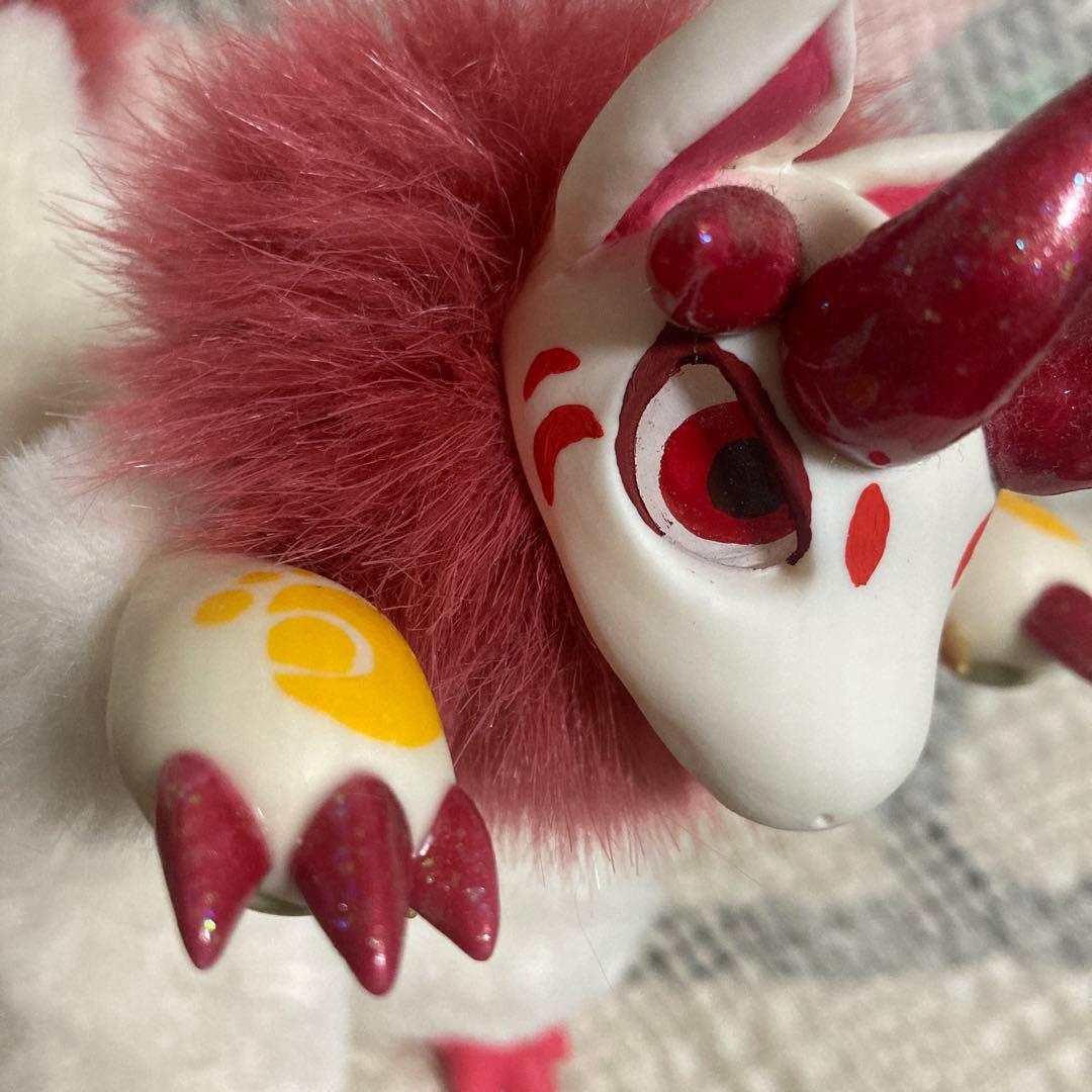アートドール　幻獣　ハンドメイド　ぬいぐるみ　作家　作者名不明　中古品