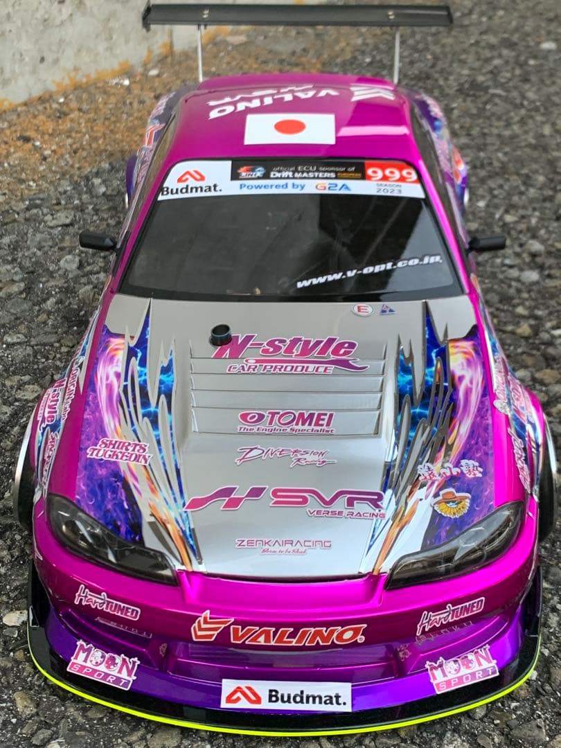 アディクション　S15 シルビア 中村直樹 DMEC 未走行ボディ