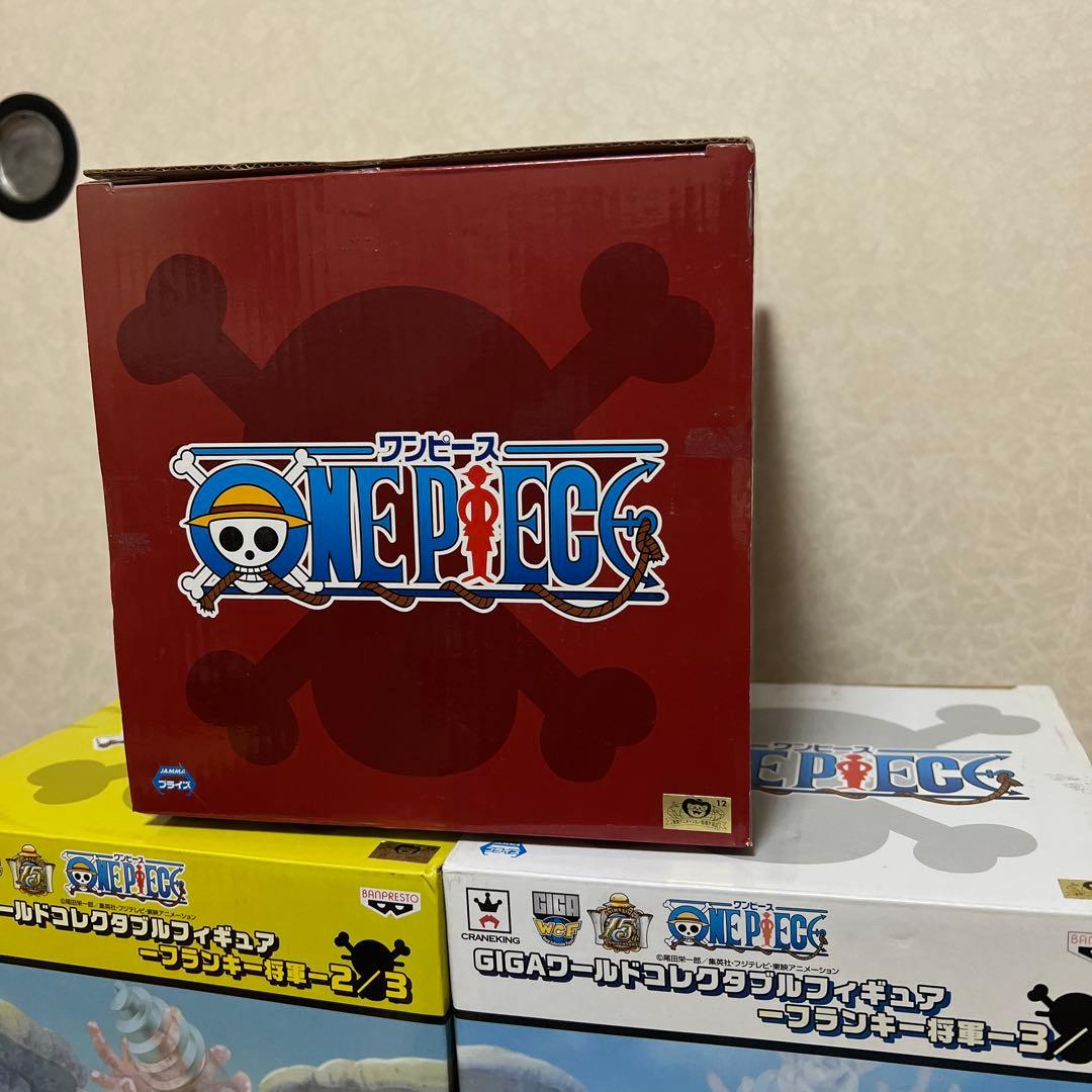 ワンピース　GIGAワーコレ　フランキー将軍１〜３全３種セット