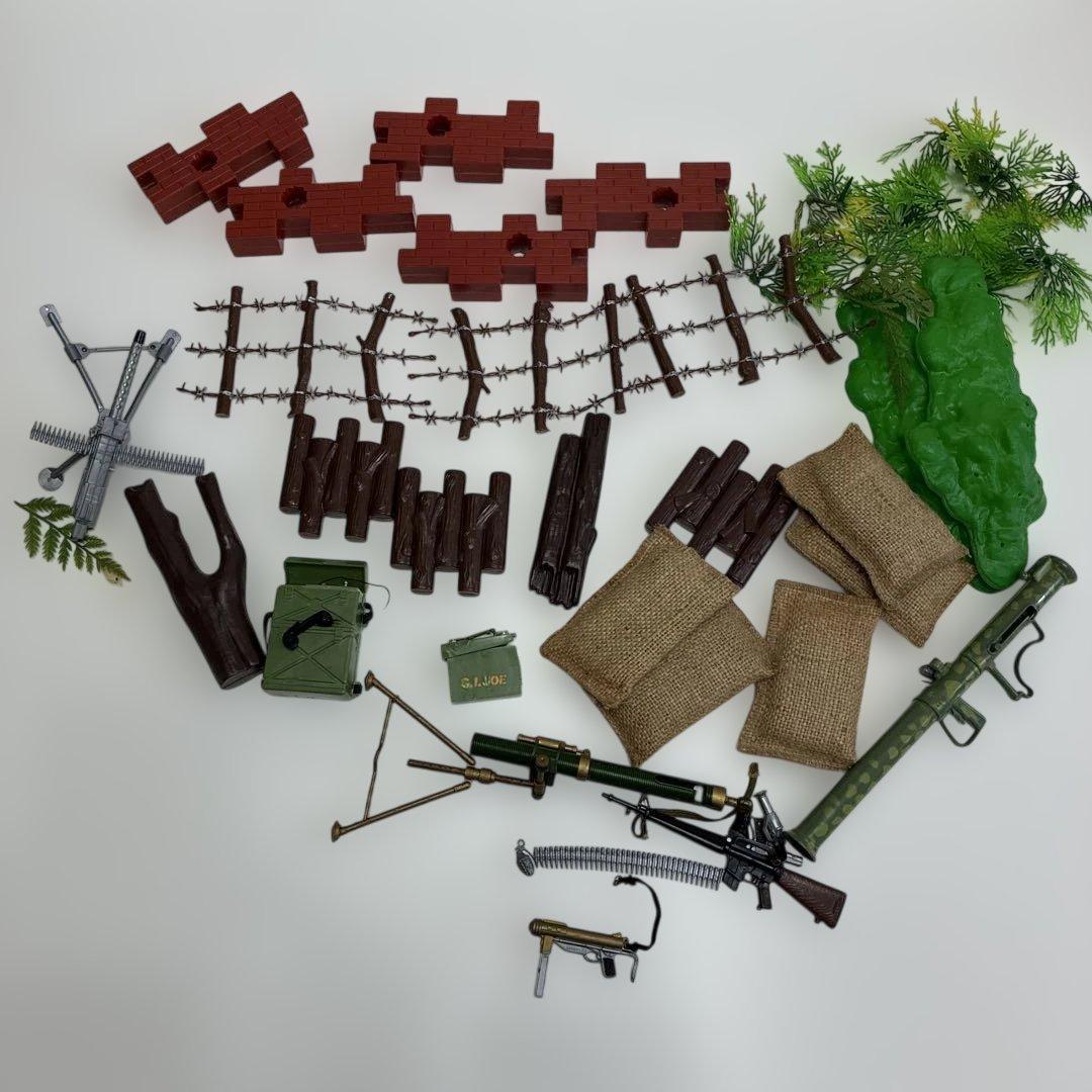 旧タカラ GIジョー フィギュアと武器セット