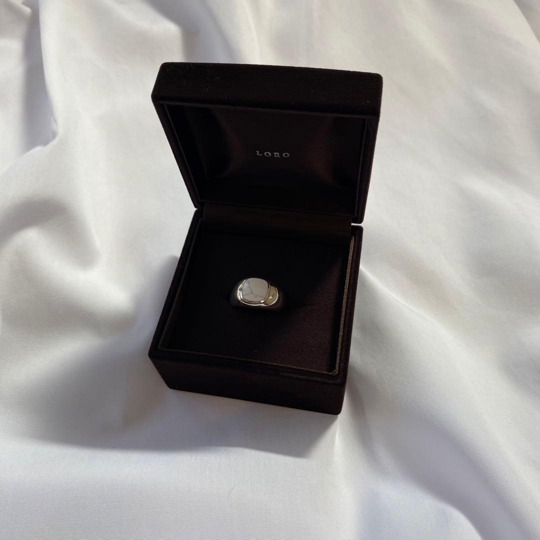 LORO リング　美品！　シルバーリング