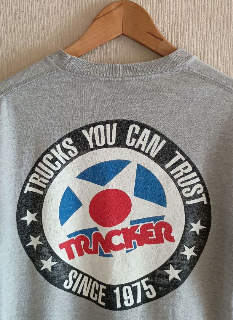 80s 希少 USA製 トラッカー TRACKER Tシャツ ビンテージ