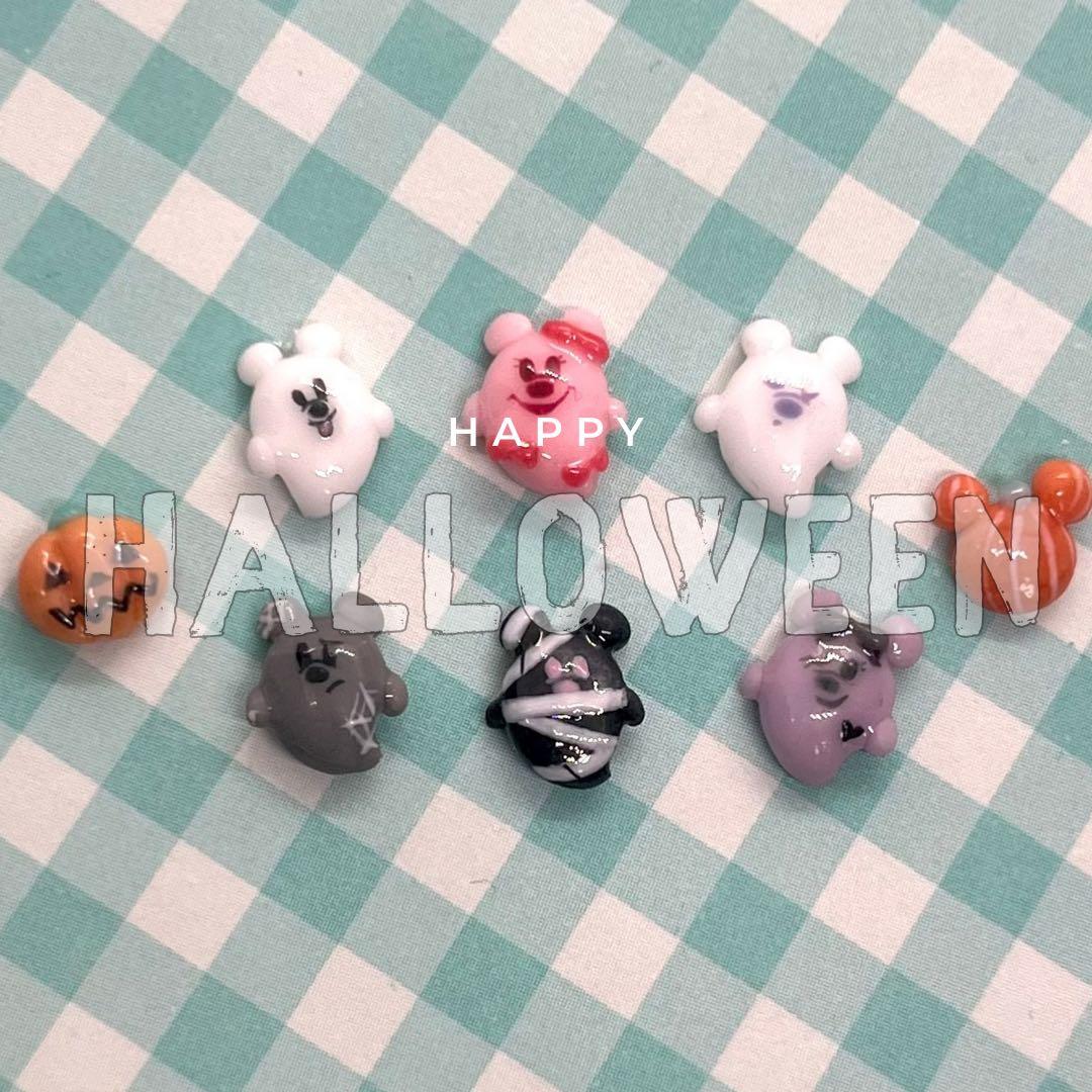 ネイルパーツ　ハロウィン　おばけ