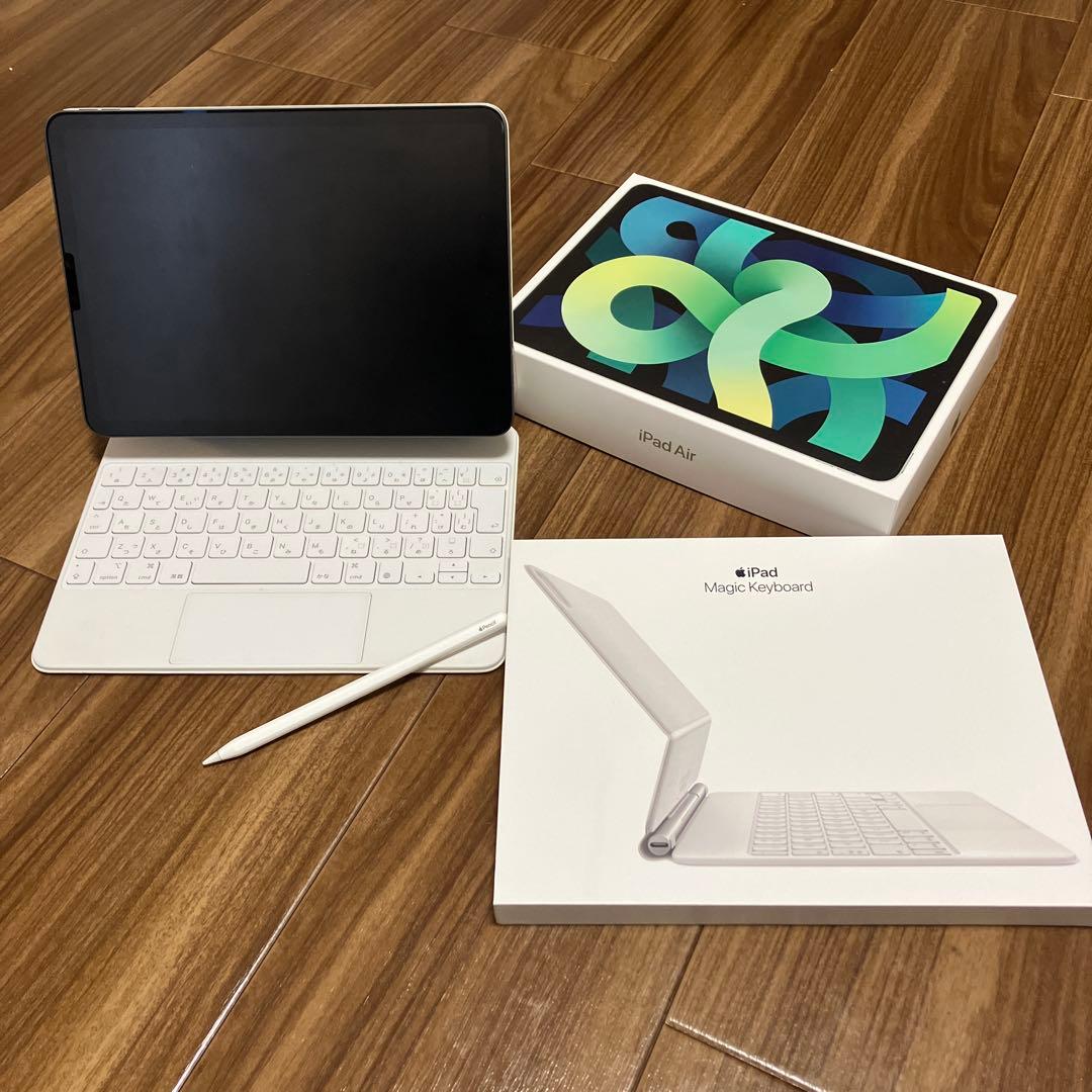 iPad Air 第4世代 Magic Keyboard Pencil 付き
