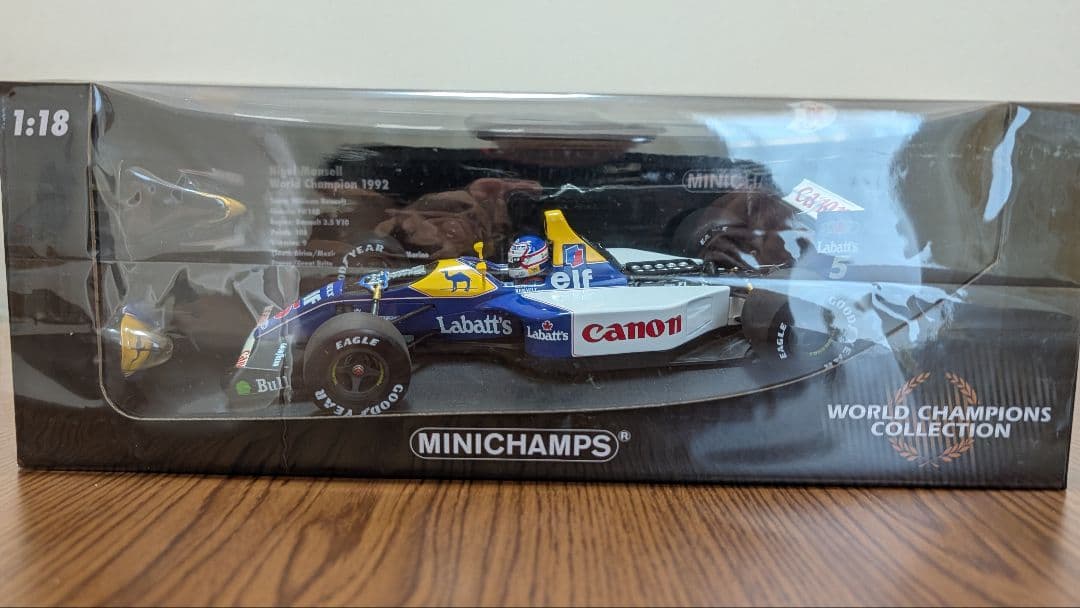 礼*志様 ミニチャンプス 1:18 ウイリアムズ FW14B N.マンセル 19