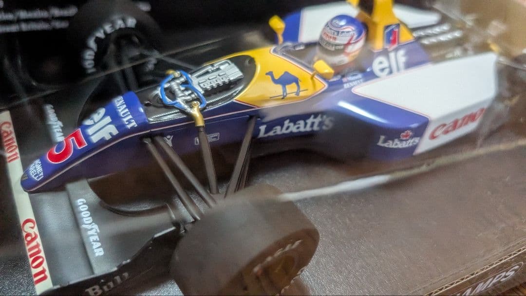 礼*志様 ミニチャンプス 1:18 ウイリアムズ FW14B N.マンセル 19