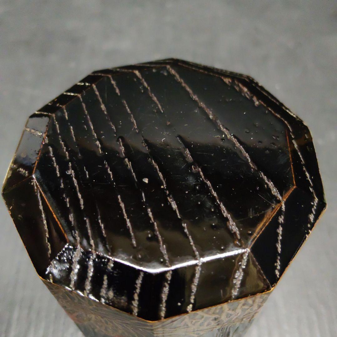 茶道具 高橋峯房 野々宮蒔絵 替茶器 十角棗 76