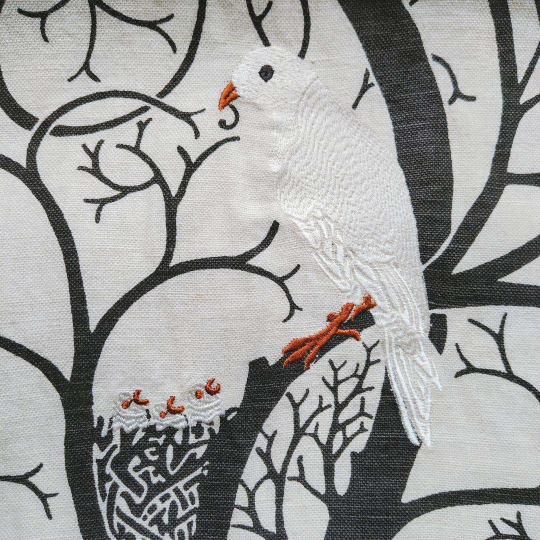 二部式作り帯　鳥　リス柄　[玉のり] 笑うキモノ生活